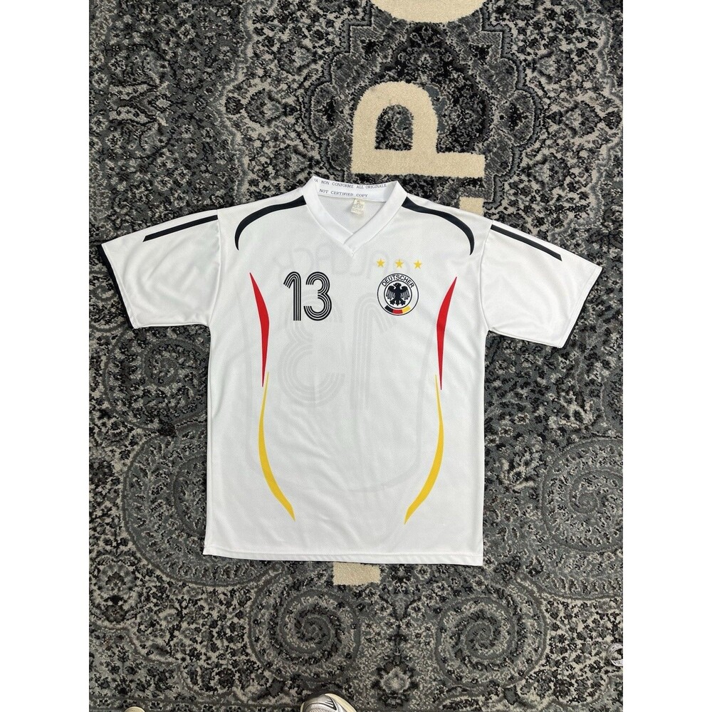 GERMANY 2008 2009 HOME FOOTBALL SHIRT JERSEY  #13 BALLACK Made In Italy Size XL